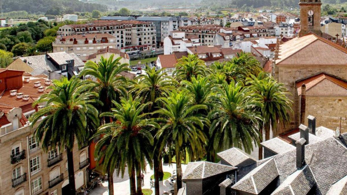Ferienwohnung Apartamento Carrera Caldas De Reis Exterior foto